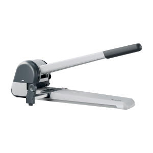 LEITZ 5182 Superlocher 250Blatt Metall mit Anschlagschiene silber