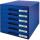 LEITZ Schubladenbox Plus blau BxHxT: 287x270x363 mm für A4. Farbe