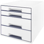 LEITZ Schubladenbox WOW CUBE perlweiß 52132001 4...