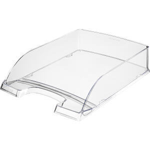 LEITZ 5226 Briefkorb Transparent Plus A4 Polystyrol glasklar