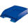 LEITZ 5226 Briefkorb Transparent Plus A4 Polystyrol dunkelblau