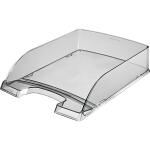 LEITZ 5226 Briefkorb Transparent Plus A4 Polystyrol grau