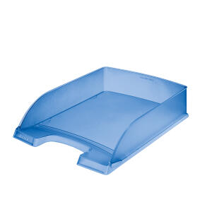 LEITZ 5227 Briefkorb Standard Plus A4 Polystyrol blau frost