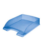 LEITZ 5227 Briefkorb Standard Plus A4 Polystyrol blau frost