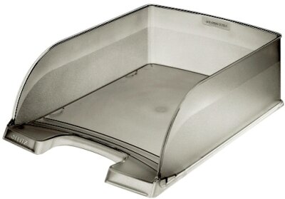 LEITZ 5233 Briefkorb Jumbo Plus A4 extra hoch Polystrol frost