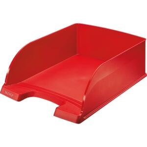 LEITZ 5233 Briefkorb Jumbo Plus A4 extra hoch Polystrol rot