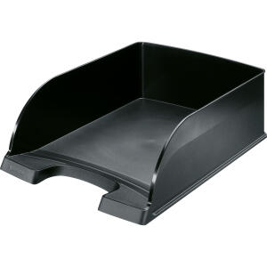 LEITZ 5233 Briefkorb Jumbo Plus A4 extra hoch Polystrol schwarz