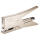 LEITZ 5557 Heftzange Juwel 2000 Metall 12 Blatt matt nickel