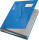 LEITZ Pultordner Design blau 57450035 18 Fächer