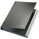 LEITZ 5831 Pultordner 131 32 Fächer Hartpappe schwarz