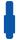 Stecksignal 50ST dunkelblau Hartfolie 10 mm überstehendB12xH40mmzu