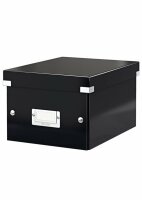 Archivbox Click und Store klein Graukarton schwarz