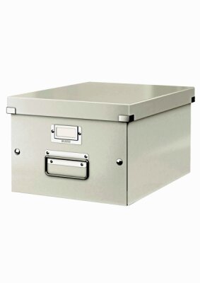 LEITZ Archivbox WOW Click und Store für A4 weiß