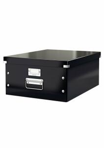 Archivbox Click und Store groß Graukarton schwarz