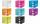 LEITZ Schubladenbox Wow metallicblau Schubladenset Click und Store WOW mit 4 S