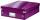 LEITZ Archivbox A4 Wow metal.violett Organisationsbox Click und Store WOW mitte