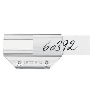 LEITZ 6114 Vollsichtreiter 60 mm 4zeilig Kunststoff transparent