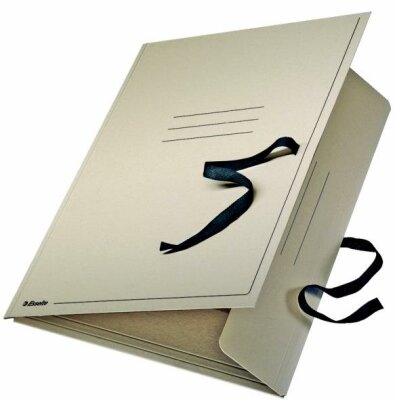 ESSELTE Zeichenmappe A1 grau Ablegemappe Material: Karton (RC) 550 g