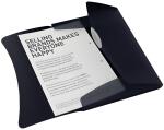 Dokumentenmappe A4 schwarz Ordnungsmappe A4 für...