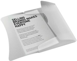 ESSELTE Dokumentenmappe A4 weiß Ordnungsmappe A4 für 150Blatt (80g). Au