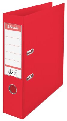ESSELTE Ordner A4 75cm PP rot Ordner 75cm Für 500Blatt Format A4 (