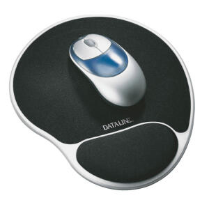 LEITZ Mousepad silber/schwarz ergonomisch hautfreundlich waschbarer