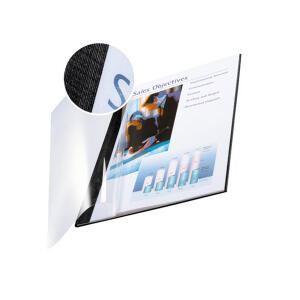 LEITZ Buchbindemappe A4 schwarz 73980095 3.5mm 10St