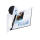 LEITZ Buchbindemappe A4 schwarz 73980095 3.5mm 10St