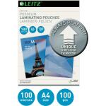 LEITZ 7480 Laminierfolie UDT A4 glänzend 100 mym 100...