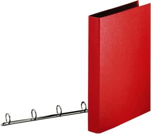 LEITZ Ringbuch A4 4 Ring 25mm rot Ringb.A4 4Ringmech. r 82333 25mm