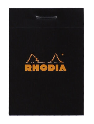Rhodia Rhodia Block 52x75 80Bl kariert sw
