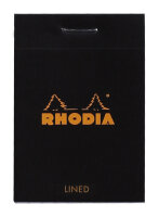 Rhodia Rhodia Block 52x75 60Bl liniert sw