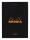 Rhodia Notizblock A7 geh lin 80Bl schw