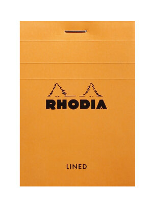 Rhodia Notizblock A7 geh lin 80Bl ora