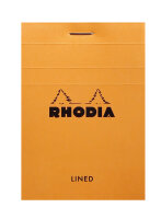 Rhodia Notizblock A7 geh lin 80Bl ora
