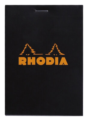Rhodia Notizblock Rhodia 85x120 geh kar 80Bl sw