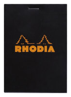 Rhodia Notizblock Rhodia 85x120 geh kar 80Bl sw