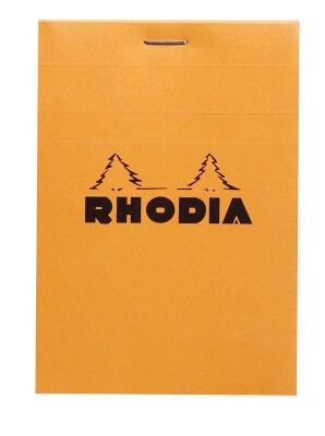 Rhodia Notizblock Rhodia 85x120 kariert 80Bl or