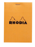 Rhodia Notizblock Rhodia 85x120 kariert 80Bl or