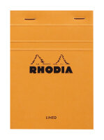 Rhodia Notizblock A6 geh lin 80Bl ora