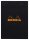 Rhodia Notizblock Rhodia A5 geh kar 80Bl sw