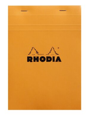 Rhodia Notizblock Rhodia A5 geh kar 80Bl orange