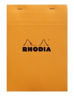 Rhodia Notizblock Rhodia A5 geh kar 80Bl orange