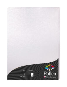 Clairefontaine Papier A4 Pollen 120g perl. rosa 50Bl