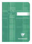 Clairefontaine Heft Oktav A6 lniert 48Bl