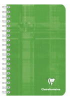 Clairefontaine Notizheft 11x17 kariert 50Bl