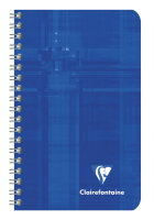 Clairefontaine Spiralheft 7,5x12 kariert 50Bl
