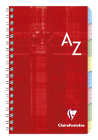 Clairefontaine Regbuch BlancTab Spi kar 11x17 48Bl