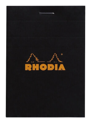 Rhodia Notizblock Rhodia A7 geh kar 80Bl sw