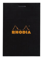 Rhodia Notizblock Rhodia A7 geh kar 80Bl sw